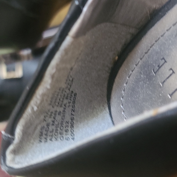 Elle Georgian Black Pointed Toe Stiletto | Heel | Pump| Size 7.5| - Picture 10 of 12